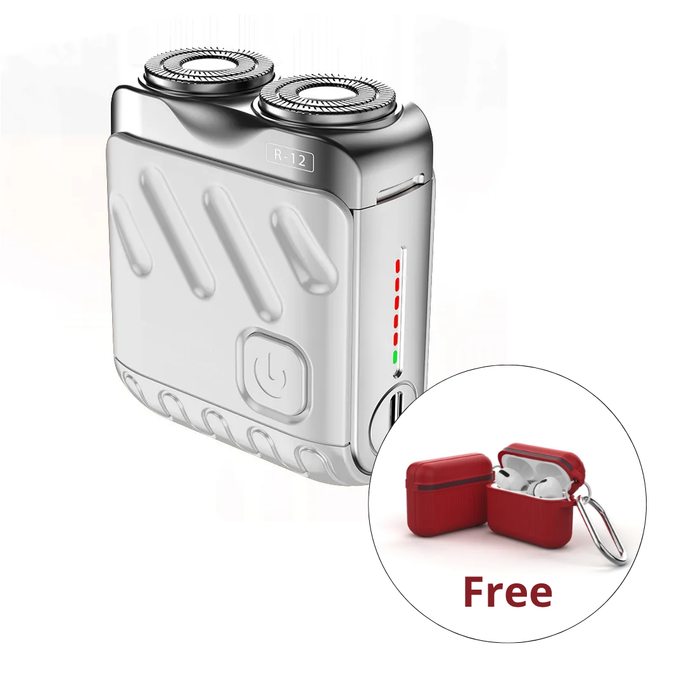 🎁Portable Rotary Dual Ring Electric Shaver