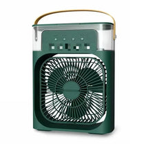 3-in-1 Portable Air Cooler, Humidifier & LED Night Light