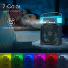 3-in-1 Portable Air Cooler, Humidifier & LED Night Light