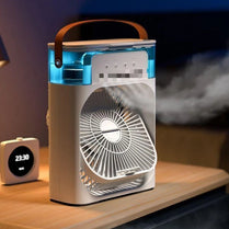 3-in-1 Portable Air Cooler, Humidifier & LED Night Light